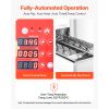 Commercial Automatic Donuts Machine, 6 Rows Donuts Making Equipment, 360 pcs/hour Electric High Power Doughnut Maker, Stainless Steel Frying Auto