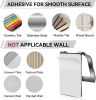 Spray Bottle Hanger, Adhesive Spray Bottle Hook Stainless Steel Spray Bottle Holder Wall Mount Non Drilling for Cabinet, Kitchen or Under Sink