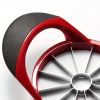 Apple Slicer Corer, Stainless Steel Upgrade 12 Sharp Apple Slicer Large, Ergonomic Plastic Handle Non-slip And Easy To Hold, Kitchen Fruit Divider
