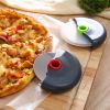 1pc Stainless Steel Round Wheel Cutter With Lid For Cake, Bread, And Pies - Kitchen Baking Tool With Roulette Roller, Suitable For Home Kitchen