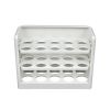 Refrigerator Egg Storage Box, Side Door Multi-layer Egg Tray For Refrigerator, Anti-fall Egg Tray, Kitchen Egg Rack - White