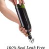 2pcs Stainless Steel Wine Bottle Corks, Fresh Red Wine Corks, Metal Corks, Champagne Corks - Double Sanding