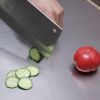XXL cooked meat baking tray, double-sided cutting board, stainless steel rolling plate, breakfast tray, suitable for fruits, vegetables, meats,