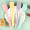 1pc All-in-one High-quality Silicone Scraper Baking Tool, Heat-resistant Silicone Scraper, Cream Cake Spatula, Baking Shovel Knife