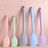 1pc All-in-one High-quality Silicone Scraper Baking Tool, Heat-resistant Silicone Scraper, Cream Cake Spatula, Baking Shovel Knife