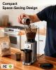 Coffee Grinder with Anti Static, Burr Coffee Bean Grinder for Home Use with 48 Precise Grind Settings, Detachable Funnel Stand for
