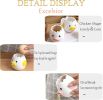 2Pcs Egg Separator Egg Yolk White Separator, Ceramic Creative Cute Cartoon Style Egg Filter Splitter Opeaner Automatic Separation Kitchen Cooking