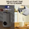 8 in 1 Automatic Nut Milk Maker Machine,35oz Multi-Functional Soy Milk Maker with 10 Blades, Plant-Based, Oat, Almond, Dairy Free Beverages with