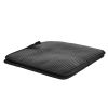 Pot Holders, Heat Resistant to 500 Fahrenheit with Ribbed Soft Anti-Slip Silicone Strips, 100% Cotton 9.06 x 8.98 inch Hot Pads with 2 No-Marks