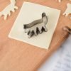 Set Of 6, Stainless Steel Animal Cookie Cutters, Kitten Moulds, Baking Cute DIY Cartoon Cookie Moulds Set - Silvery