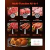 Electric Meat Grinder, 5 Lbs/Min Capacity, #8 Meat Mincer with 3 Grinding Plates, 3 Sausage Stuffing Tubes & Kubbe Kit, 700W/0.77HP Sausage Stuffer