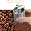 Herb Grinder Spice Herbal Metal Crusher Handle Hand Muller - Silver