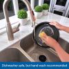 (3 pack) Nonstick Steel 9" x 9" Round Cake Pan, Dark Gray - 3 Pack