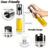 Reusable Glass Oil Sprayer - 100ml/3.5oz - Rose Golden