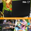 16.7x10x17.7in Portable Charcoal Grill Foldable BBQ Suitcase Grill Shelf For Outdoor Camping Picnics Garden Grilling - black