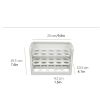 Refrigerator Egg Storage Box, Side Door Multi-layer Egg Tray For Refrigerator, Anti-fall Egg Tray, Kitchen Egg Rack - White