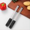 1pc Stainless Steel Lemon Zester & Cheese Grater, Fruit Scraper Planer, Kitchen Gadget - 11.81in*1.25in