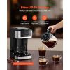 Programmable Coffee Maker, 12 Cup Programmable Drip Coffee Makers with Touch Screen, 4-Hour Keep Warm Coffee Makers Drips, 2 Brew Strengths Drip
