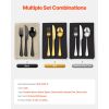 100-Piece Gold Silverware Set, Food-Grade Stainless Steel Flatware Utensils for 20, Mirror Finished Cutlery Set, Dishwasher Safe Eating Tableware