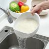 1pc/2pcs/3pcs Multi-Functional Kitchen Washing Basket Basin - Drain Water, Wash Rice, Perfect For Cleaning Vegetables And Fruits, And More With