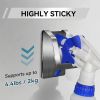 Spray Bottle Hanger, Adhesive Spray Bottle Hook Stainless Steel Spray Bottle Holder Wall Mount Non Drilling for Cabinet, Kitchen or Under Sink