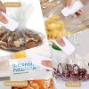 Mini Heat Bag Sealing Machine Package Sealer Bags Thermal Plastic Food Bag Closure Portable Sealer Packing Kitchen Accessories - white