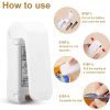 Mini Heat Bag Sealing Machine Package Sealer Bags Thermal Plastic Food Bag Closure Portable Sealer Packing Kitchen Accessories - white