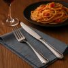 16-Piece Luxury Premium Silverware Dinnerware Tableware Set for Home - Stainless Steel Flatware Service for 4 with Forks, Knives, Spoons, and