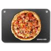 Pizza Steel, 20" x 14" x 3/8" Pizza Steel Plate for Oven, Pre-Seasoned Carbon Steel Pizza Baking Stone with 20X Higher Conductivity, Heavy Duty
