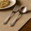 16-Piece Luxury Premium Silverware Dinnerware Tableware Set for Home - Stainless Steel Flatware Service for 4 with Forks, Knives, Spoons, and