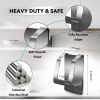 Spray Bottle Hanger, Adhesive Spray Bottle Hook Stainless Steel Spray Bottle Holder Wall Mount Non Drilling for Cabinet, Kitchen or Under Sink