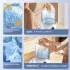 Portable Washing Machine, Compact Mini Washing Machine for Delicates & light garments, Cordless Portable Washer, 1.4L White Mini Washer, Great for