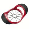 Apple Slicer Corer, Stainless Steel Upgrade 12 Sharp Apple Slicer Large, Ergonomic Plastic Handle Non-slip And Easy To Hold, Kitchen Fruit Divider