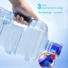 Professional Water Cooler Cap Set - 3-Piece Leakproof Replacement Lids for 3/5 Gallon Jugs (Fits Most 55mm Bottle Necks) - 3PCS food grade silicone