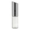 Electric Pepper Grinder 3W Handheld Automatic Pepper Mill USB Charging Pepper and Salt Grinder Electric Spice Grinder with - CN - silver