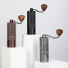Portable Manual Coffee Bean Grinder High Quality CNC Stainless Precision Steel Core Bean Crusher Kitchen Supplies - gray 5 Stars