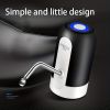 Automatic Electric Water Dispenser Pump, USB Charging Water Bottl Pump, Automatic - White