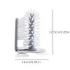 1pc Cup Scrubber Glass Cleaner Bottles Brush Sink Kitchen Accessories 2 In 1 Drink Mug Wine Suction Cup Cleaning Brush Gadgets - Upgrade style cup