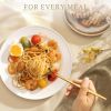 40-piece gold and silver cutlery set, 8-person stainless steel cutlery set, food-grade knives, forks and spoons. - 40-piece set