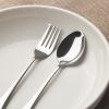 6.7 Inch Stainless Steel Dessert Spoons – 6.7 Inch Mirror Polished Flatware, Modern Silver Spoons for Ice Cream, Pudding, Coffee, Tea & Everyday