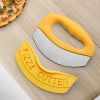 Pizza Knife, Knife, Equipped With Sharp Stainless Steel Blade, Easy To Clean, Is Also A Safe Pizza Slicing Machine, With The Blade Cover - 1pc