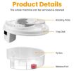 USB Powered Electric Fly Trap Automatic Flycatcher Rotating Fly Pest Repellent Tool For Home Kitchen Restaurant - White