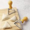 1pc Dumpling Mold Ravioli Maker Mold With Handle Dumplings Tool - Triangle