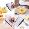 Multifunctional 7 Speed Mini Mixer Electric Food Blender Handheld Mixer Egg Beater Automatic Cream Food Cake Baking Dough Mixer - US Plug