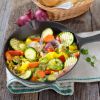 3Pcs Pre-Seasoned Cast Iron Skillet Set 6/8/10in Non-Stick Oven Safe Cookware Heat-Resistant Frying Pan - as pic