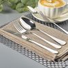 6.7 Inch Stainless Steel Dessert Spoons – 6.7 Inch Mirror Polished Flatware, Modern Silver Spoons for Ice Cream, Pudding, Coffee, Tea & Everyday