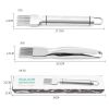 304 Stainless Steel Onion Cutter, Kitchen Accessory, Chopping Green Onion, Veggie Chopper, Multifunctional Scallion Cutter - Style 1