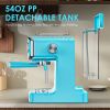 20 Bar Espresso Machine for home- Professional Compact Espresso Maker with Milk Frother Steam Wand, Pressure Gauge & 54oz Large Water Tank, Low