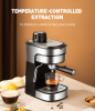 PSCM6910 Semiautomatic high-pressure steam integrated coffee machine Semiautomatic coffee machine espresso coffee extraction steam milk foaming -