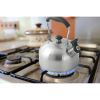 1.8-Liter Whistle Tea Kettle, Induction Compatible, Stainless Steel, Silver - 1 Pack